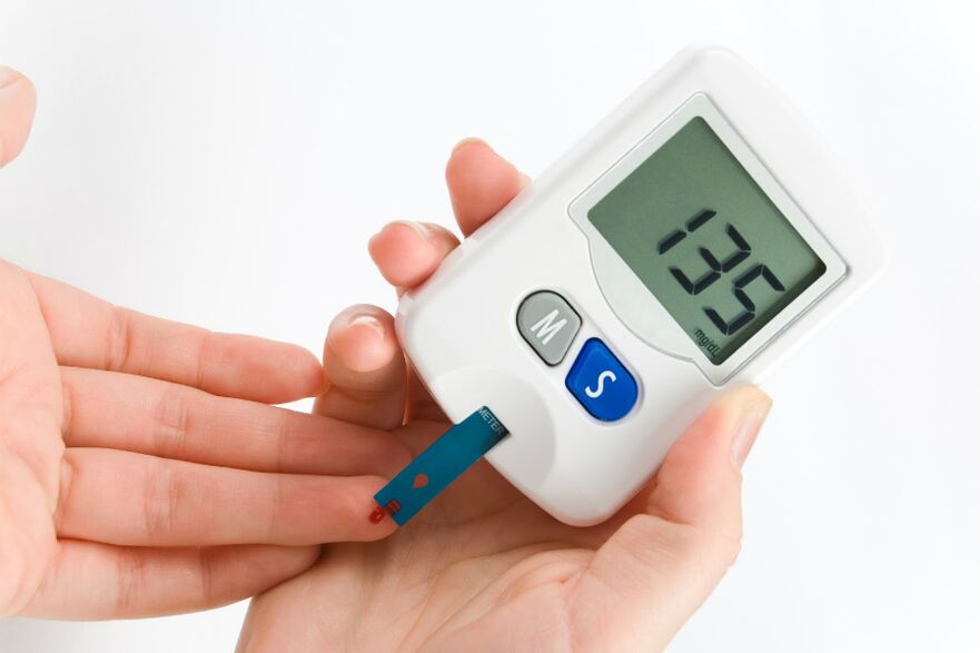 Selbstdodier des Blutzuckerspiegels bei Diabetes mellitus