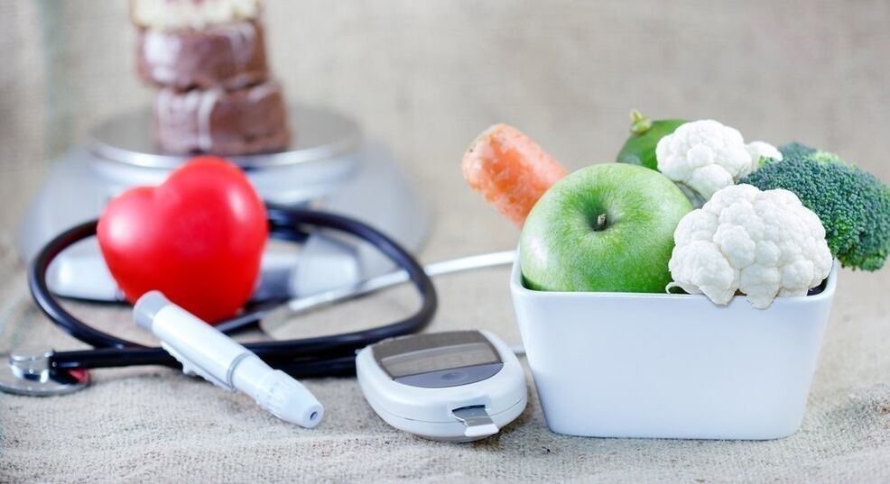 Patienten mit Diabetes sollten Süßigkeiten zugunsten von Gemüse und Obst aufgeben